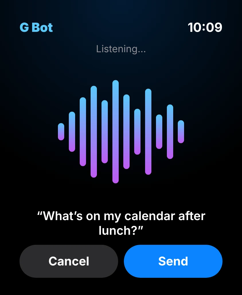 G Bot – Listening